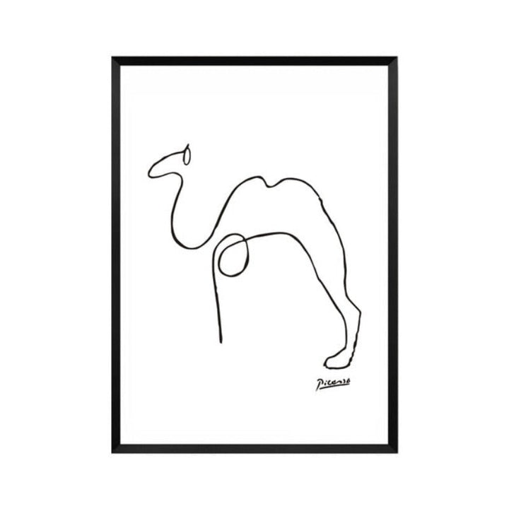 Tier Sketches - Canvas Wall Art Painting | Skanto