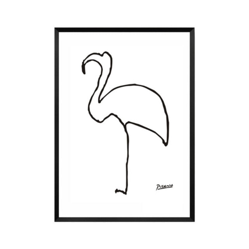 Tier Sketches - Canvas Wall Art Painting | Skanto