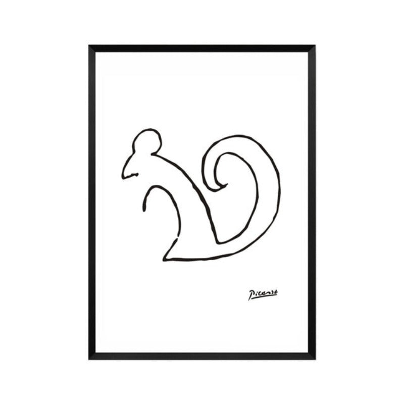 Tier Sketches - Canvas Wall Art Painting | Skanto