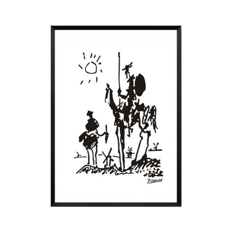 Tier Sketches - Canvas Wall Art Painting | Skanto