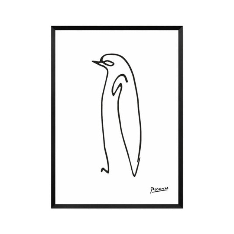 Tier Sketches - Canvas Wall Art Painting | Skanto