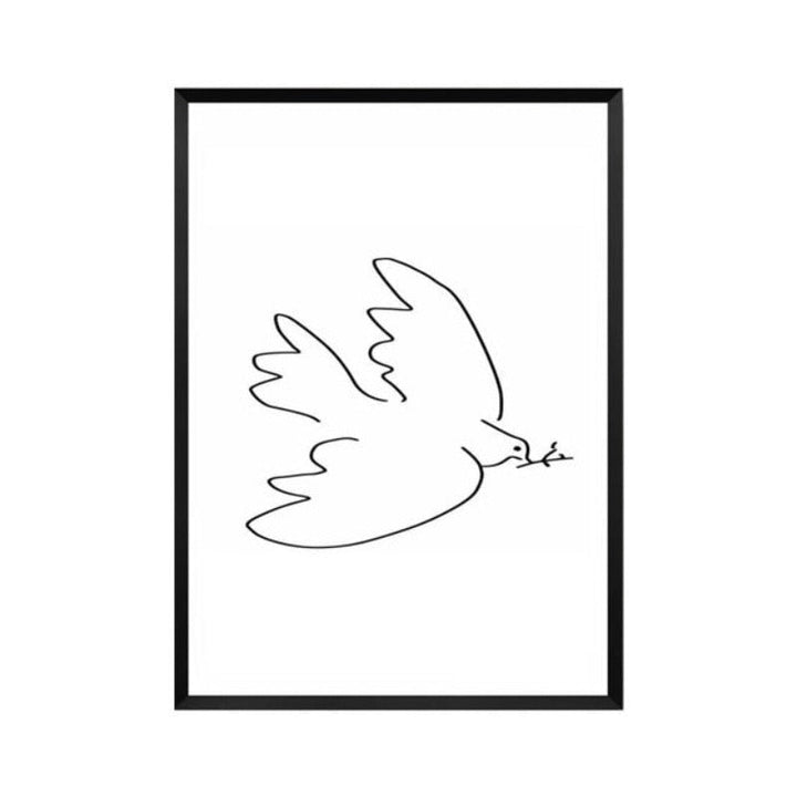 Tier Sketches - Canvas Wall Art Painting | Skanto