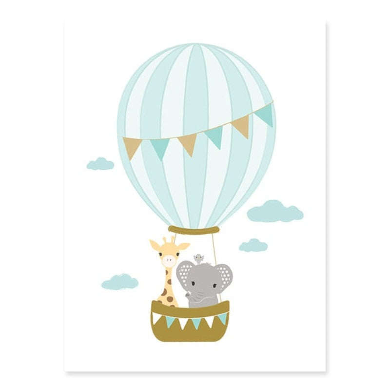 Dream Big Little One - Lerret Veggkunst Maleri