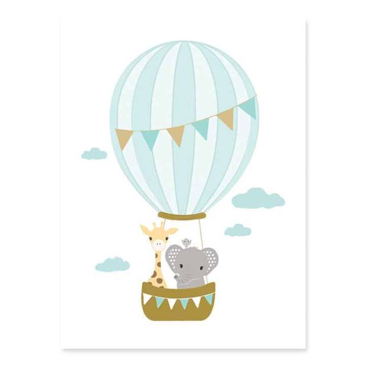 Dream Big Little One - Lerret Veggkunst Maleri