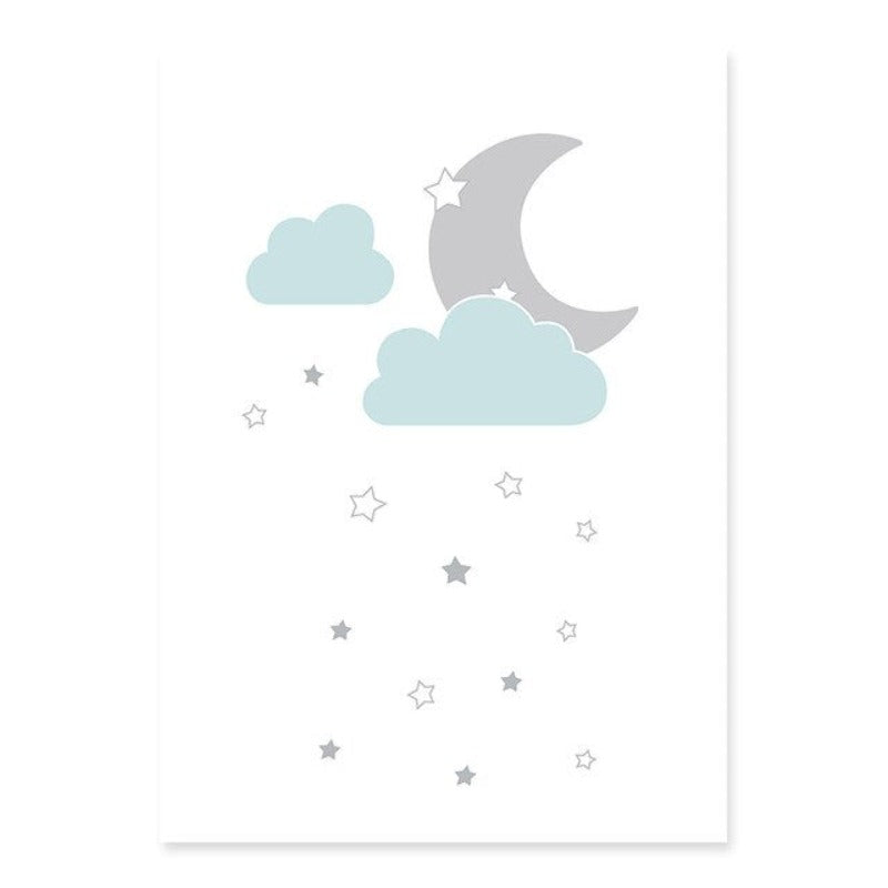 Dream Big Little One - Lerret Veggkunst Maleri