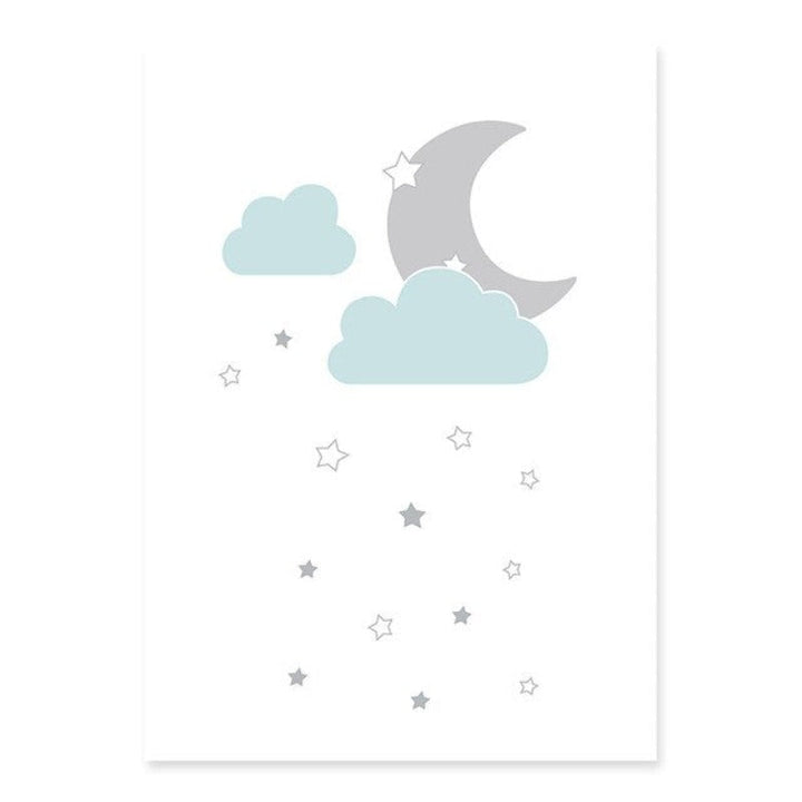 Dream Big Little One - Lerret Veggkunst Maleri