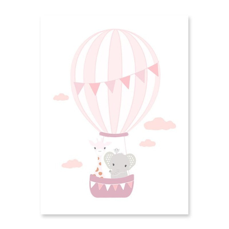 Dream Big Little One - Lerret Veggkunst Maleri