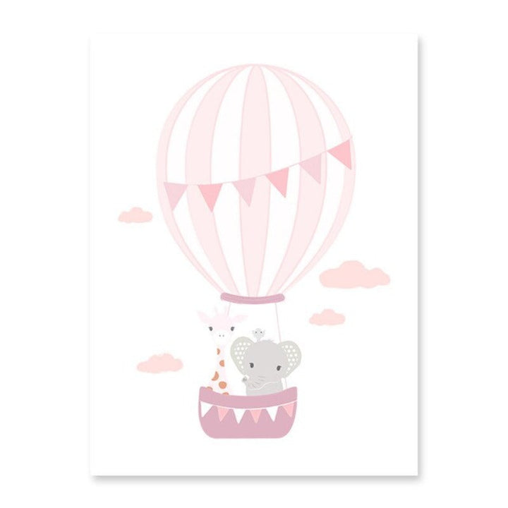 Dream Big Little One - Lerret Veggkunst Maleri