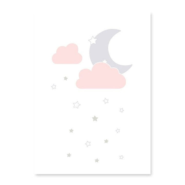 Dream Big Little One - Lerret Veggkunst Maleri