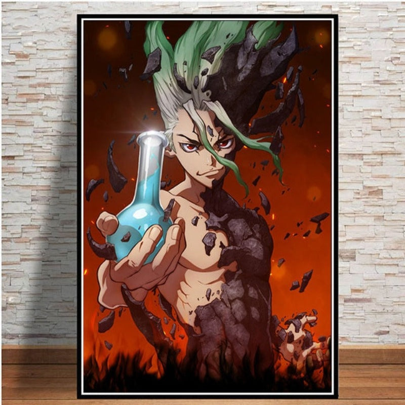 Anime Buddies - Canvas Wall Art Painting | Skanto