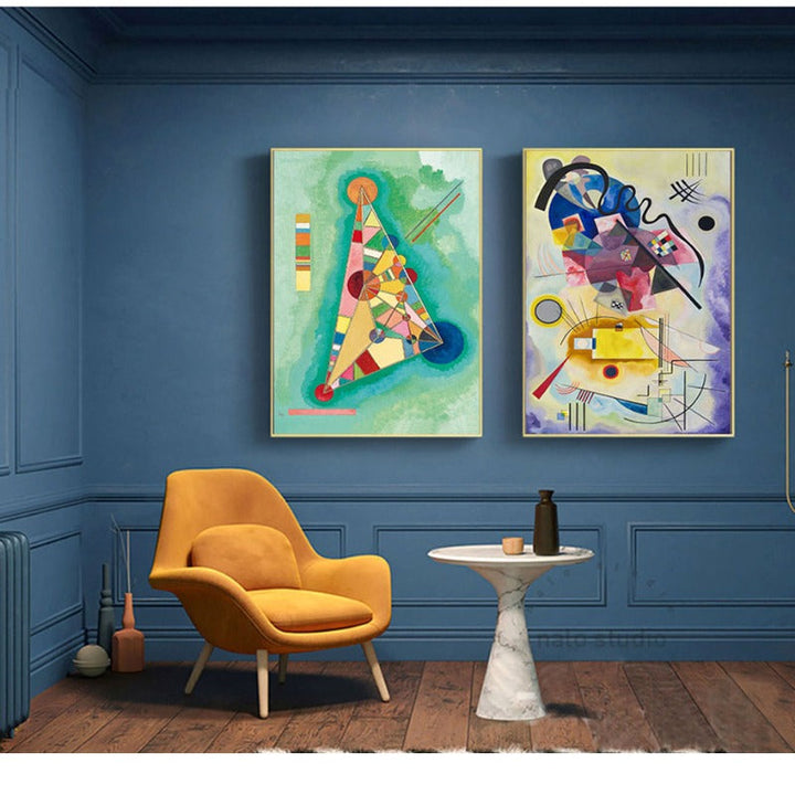 Vintage lerretsbilde av Wassily Kandinsky
