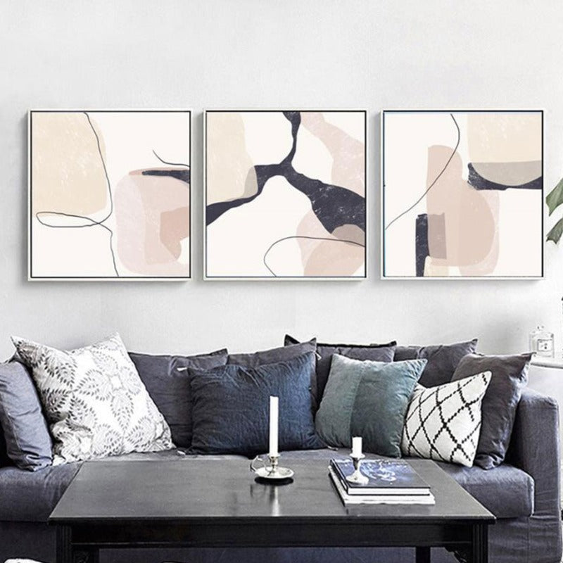 Abstract Marble - Canvas Wall Art Painting | Skanto