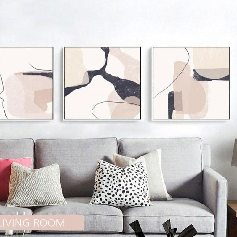 Abstract Marble - Canvas Wall Art Painting | Skanto