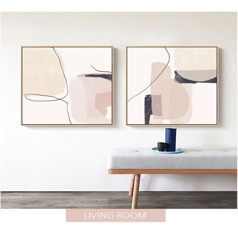 Abstract Marble - Canvas Wall Art Painting | Skanto