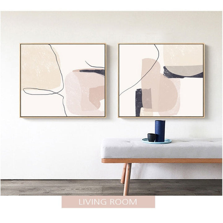 Abstract Marble - Canvas Wall Art Painting | Skanto