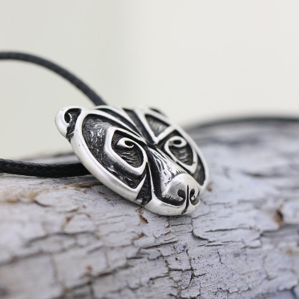 Norse Bear Amulett Halskjede - Fri Frakt | Skanto