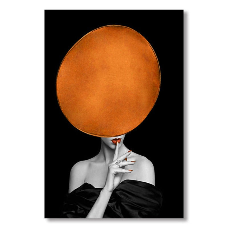 Figurer Bilder Veggkunst - Lerret Veggkunstmaleri