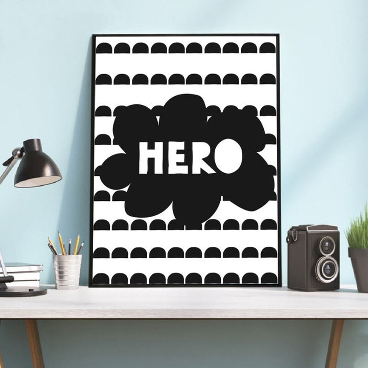 Play Big Dream Big - Canvas Veggkunst Maleri