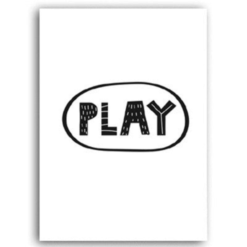 Play Big Dream Big - Canvas Veggkunst Maleri