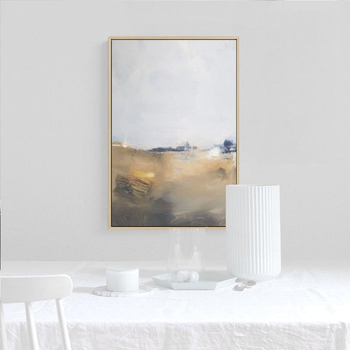 Abstract Seascape - Canvas Wall Art Painting | Skanto