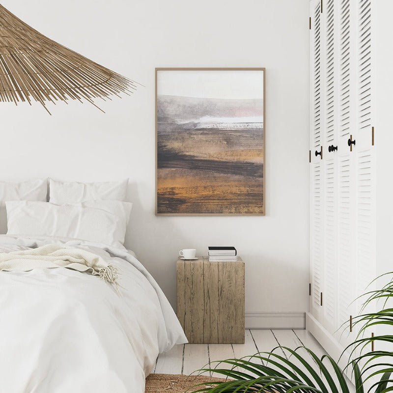 Abstract Seascape - Canvas Wall Art Painting | Skanto