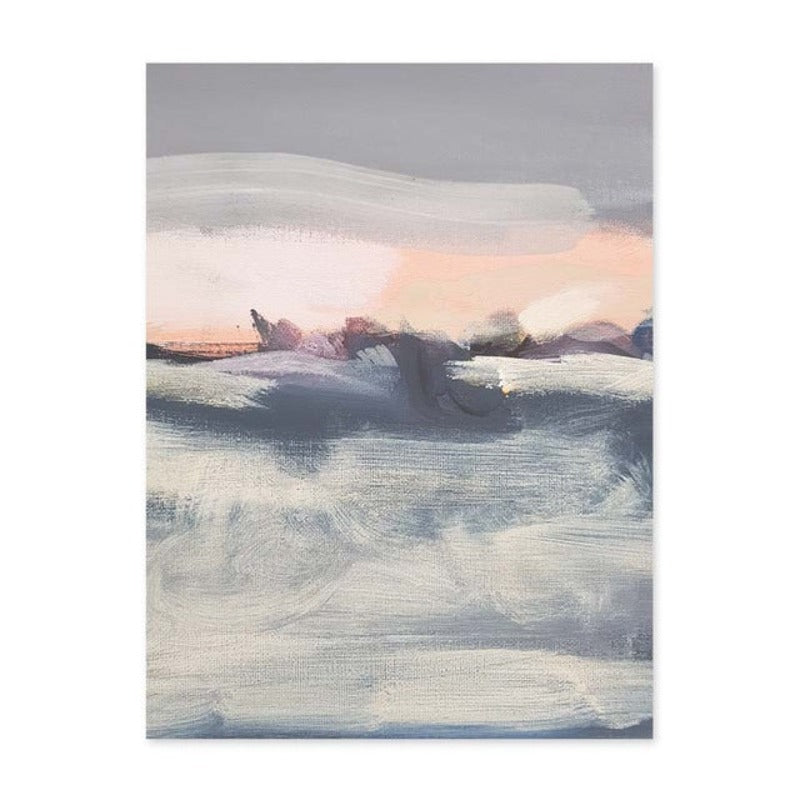 Abstract Seascape - Canvas Wall Art Painting | Skanto