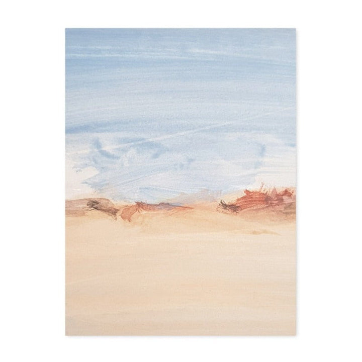 Abstract Seascape - Canvas Wall Art Painting | Skanto