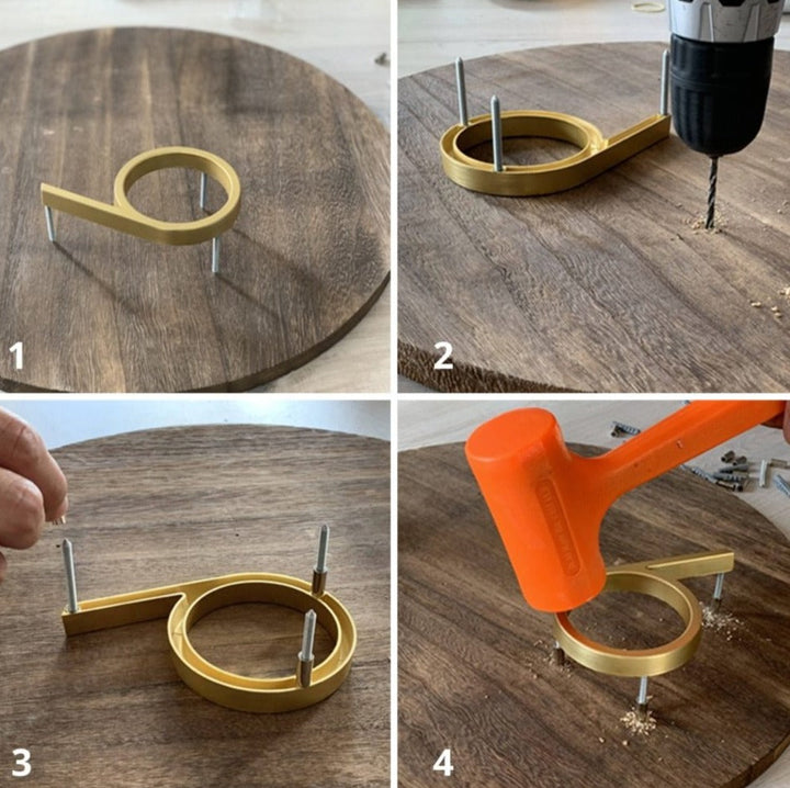 Skanto | Gold Modern House Numbers