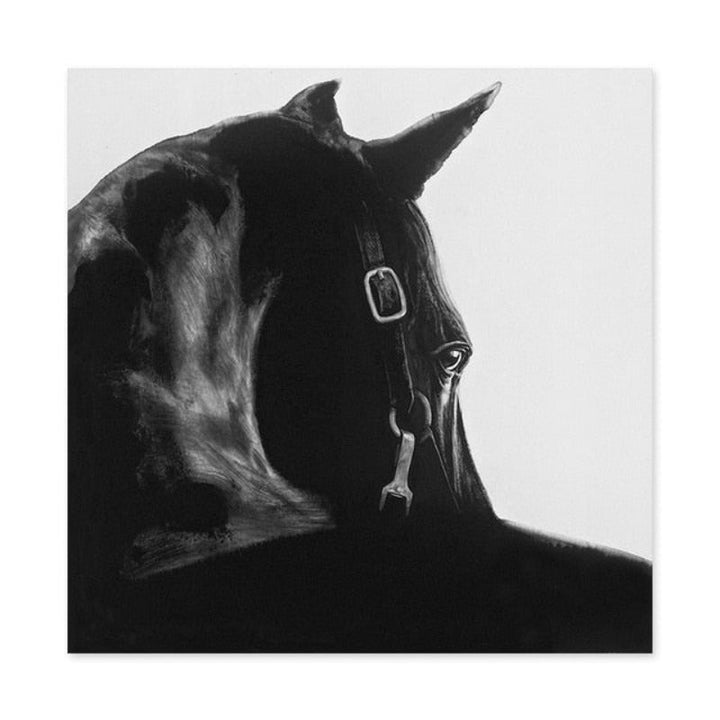 Abstract Scandinavian Black White Wall Art Prints - Canvas Wall Art Painting | Skanto