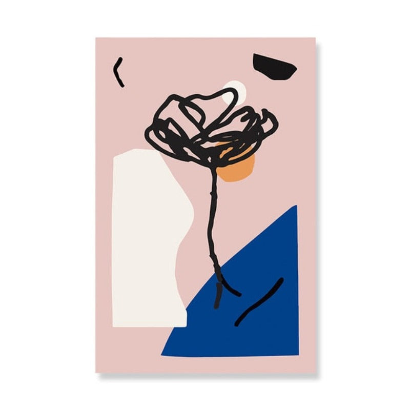 Nude Pink Space - Lerretbilde
