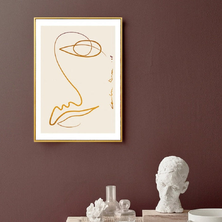 Abstract Scandinavia - Canvas Wall Art Painting | Skanto