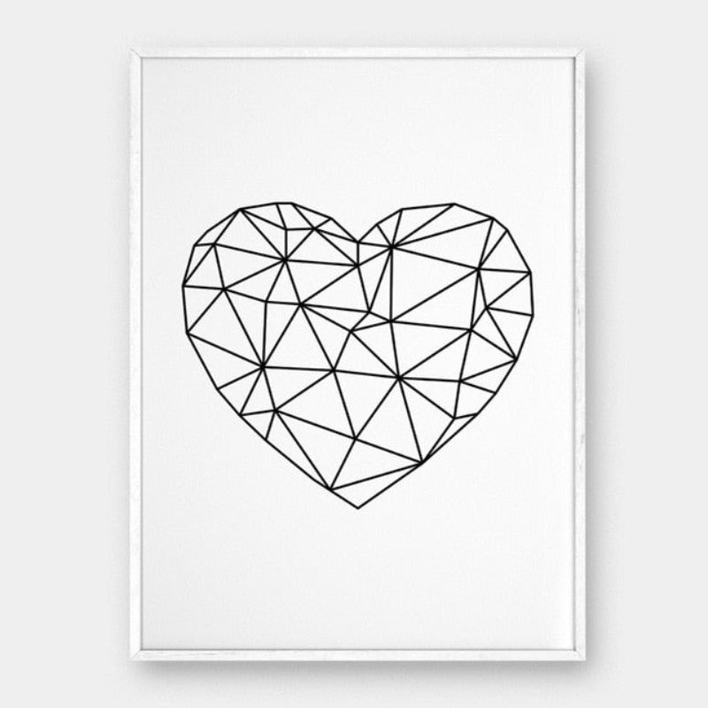 Barnerom-plakat "Jeg elsker deg til månen og tilbake" med luftballong