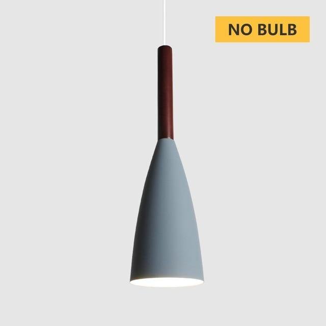 Moderne elegante nordisk stil fargerik pendellampe