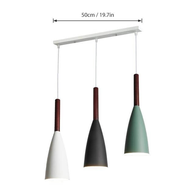 Moderne Elegant Nordisk Stil Fargerik Pendel Henge Lys | Skanto