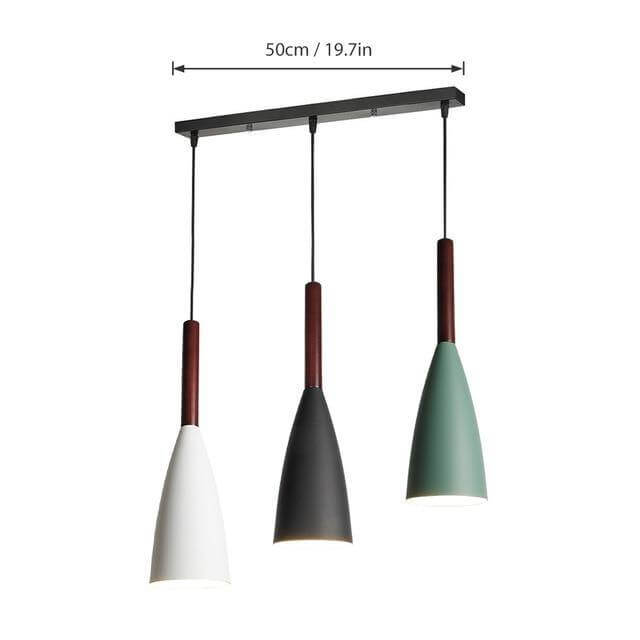 Moderne Elegant Nordisk Stil Fargerik Pendel Henge Lys | Skanto