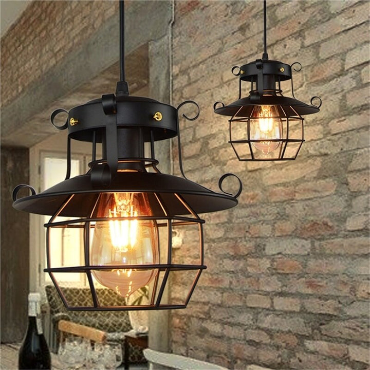 Skanto | Retro antikk industriell taklampe
