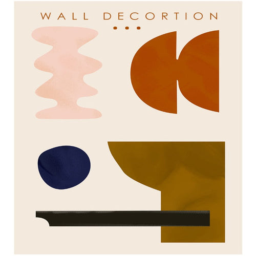 Abstract Scandinavia - Canvas Wall Art Painting | Skanto