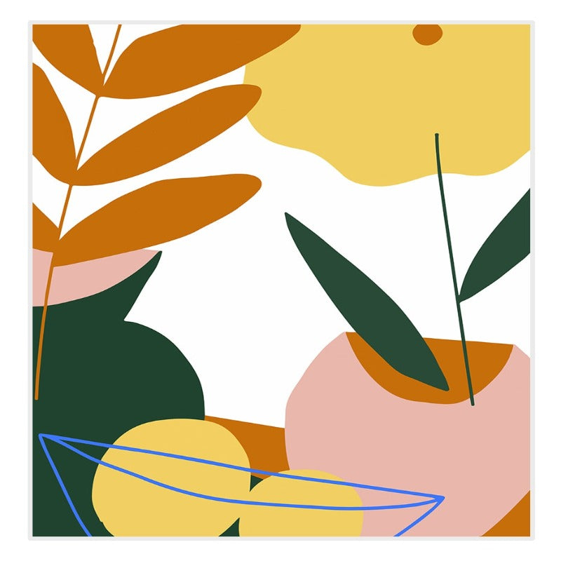 Abstract Scandinavia - Canvas Wall Art Painting | Skanto