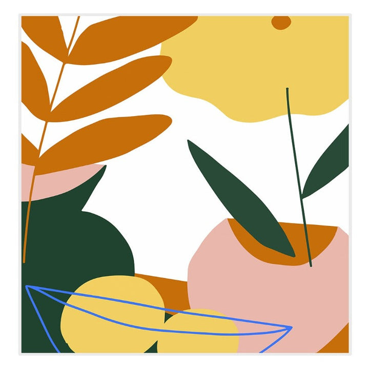 Abstract Scandinavia - Canvas Wall Art Painting | Skanto