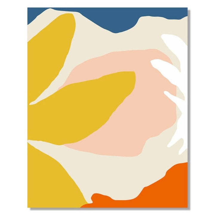 Abstract Scandinavia Colorful Gallery - Canvas Wall Art Painting | Skanto