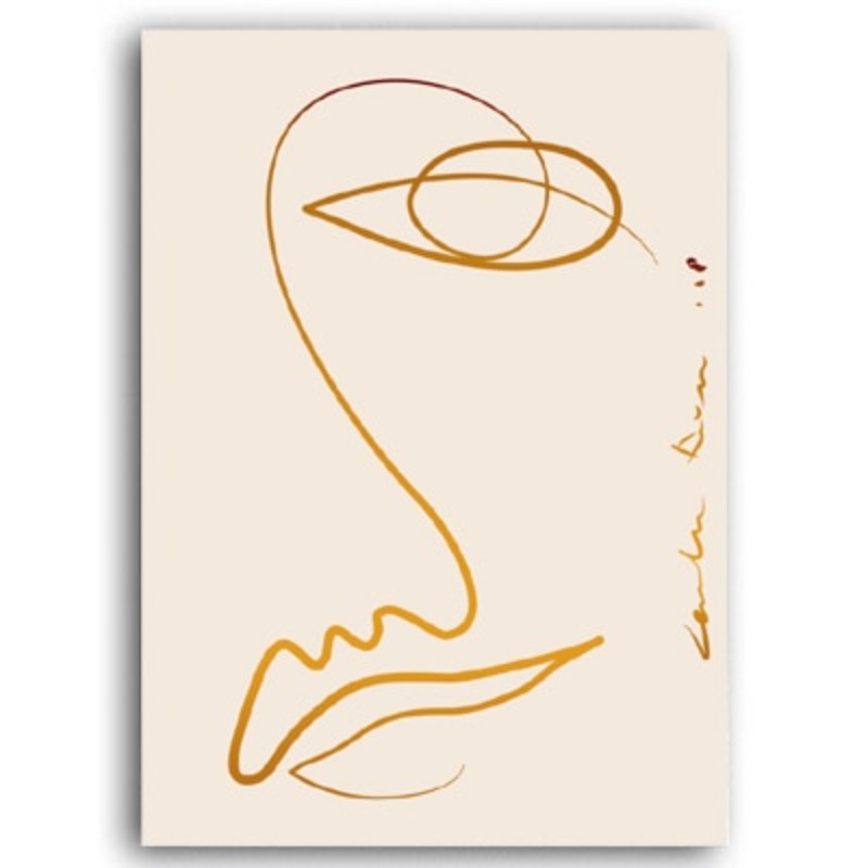 Abstract Scandinavia - Canvas Wall Art Painting | Skanto
