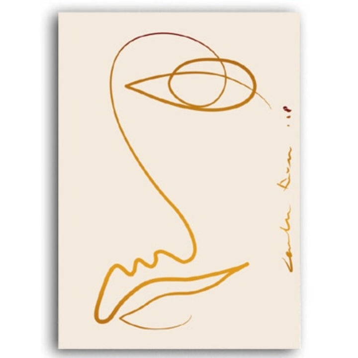 Abstract Scandinavia - Canvas Wall Art Painting | Skanto