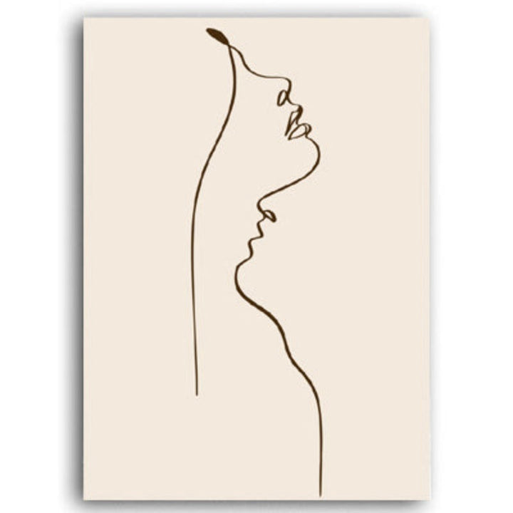 Abstract Scandinavia - Canvas Wall Art Painting | Skanto