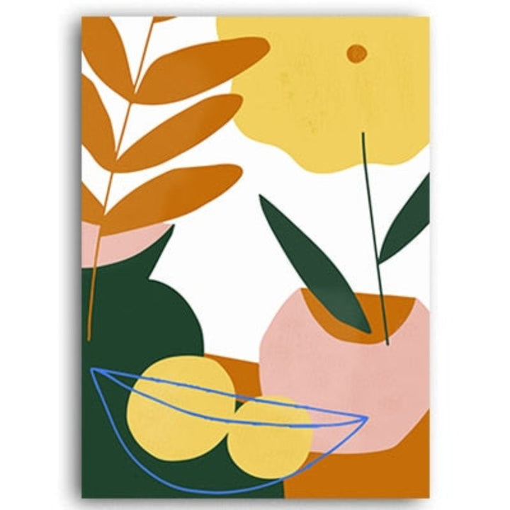 Abstract Scandinavia - Canvas Wall Art Painting | Skanto