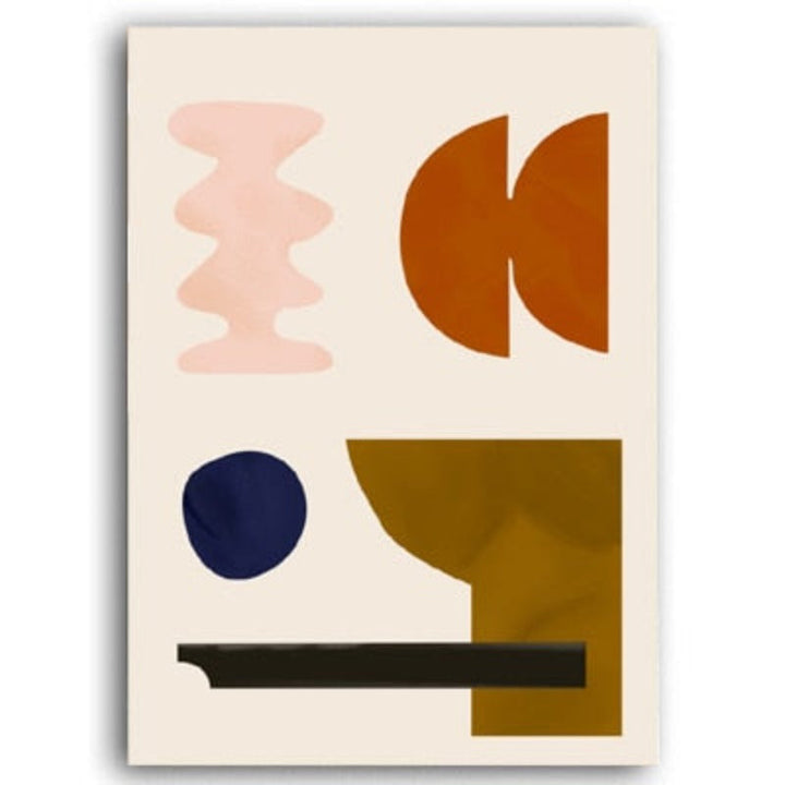 Abstract Scandinavia - Canvas Wall Art Painting | Skanto