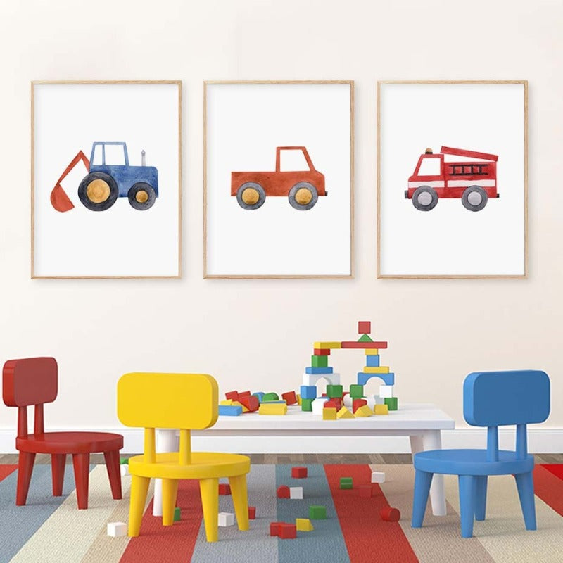 Baby Travels - Lerret Veggkunst Maleri | Skanto