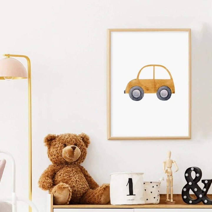 Baby Travels - Lerret Veggkunst Maleri | Skanto