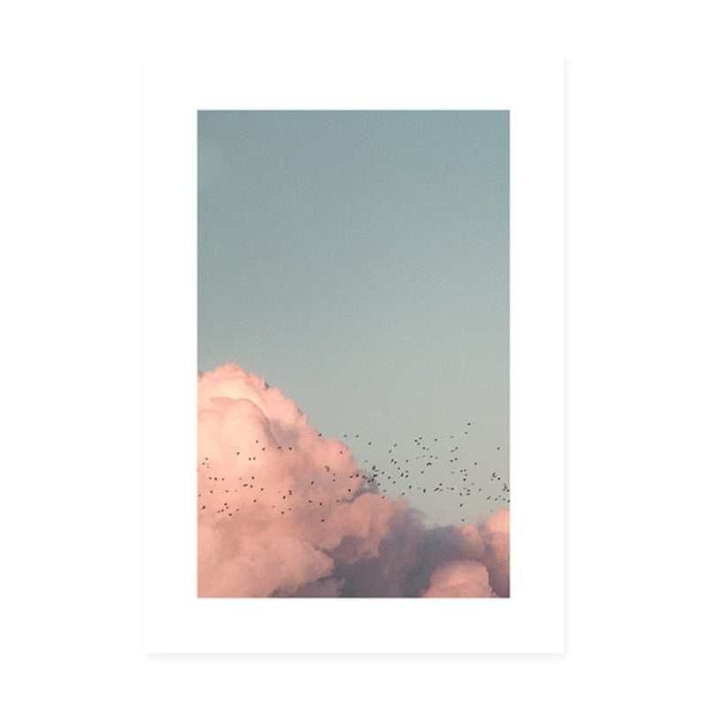 Boho Plakat - Lerret Veggkunst Maleri | Skanto
