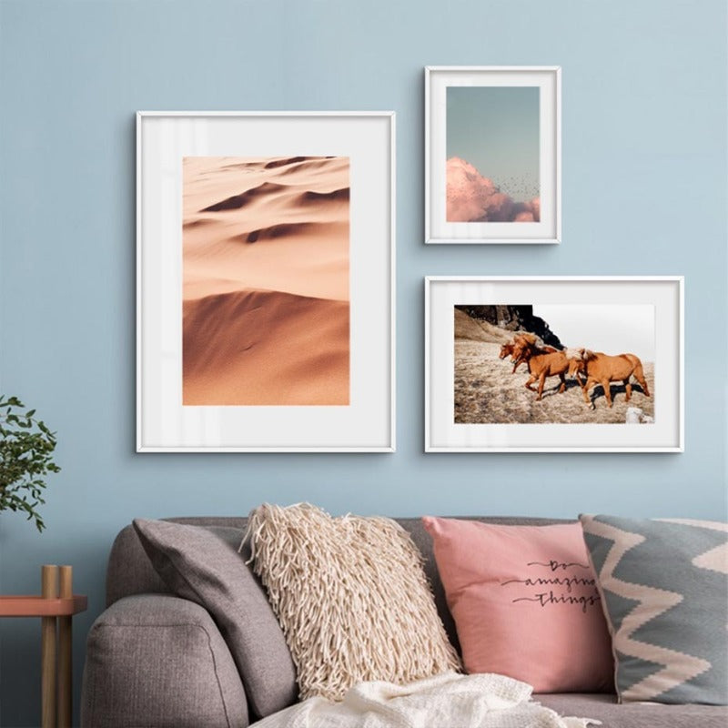 Boho Plakat - Lerret Veggkunst Maleri | Skanto