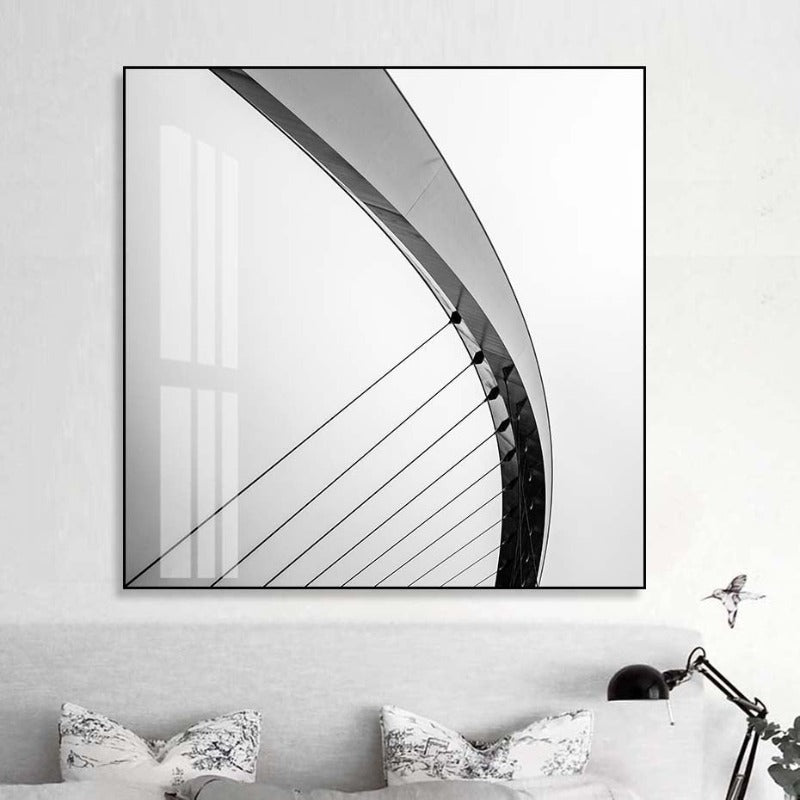 HD Bridge WireBilder - Lerret Veggkunst Maleri